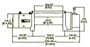  WARN M8000 (12V  24V).